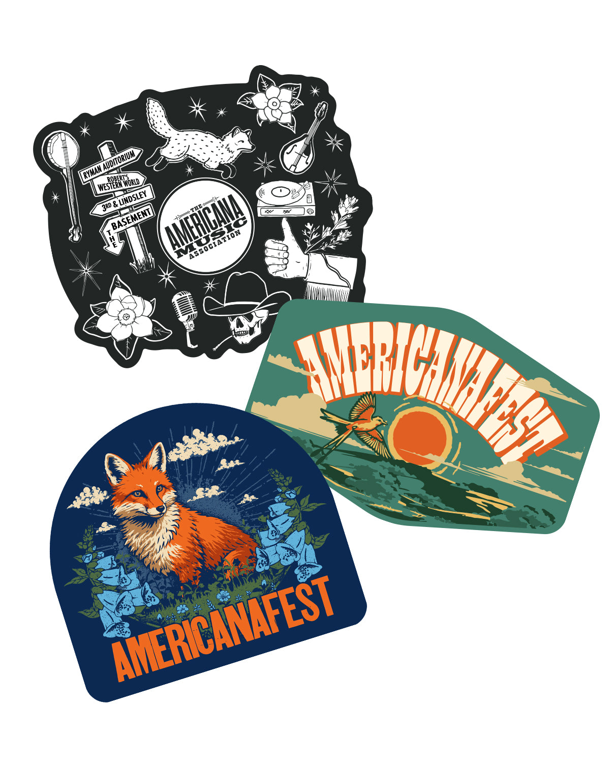 Americanafest 2026 Stickers
